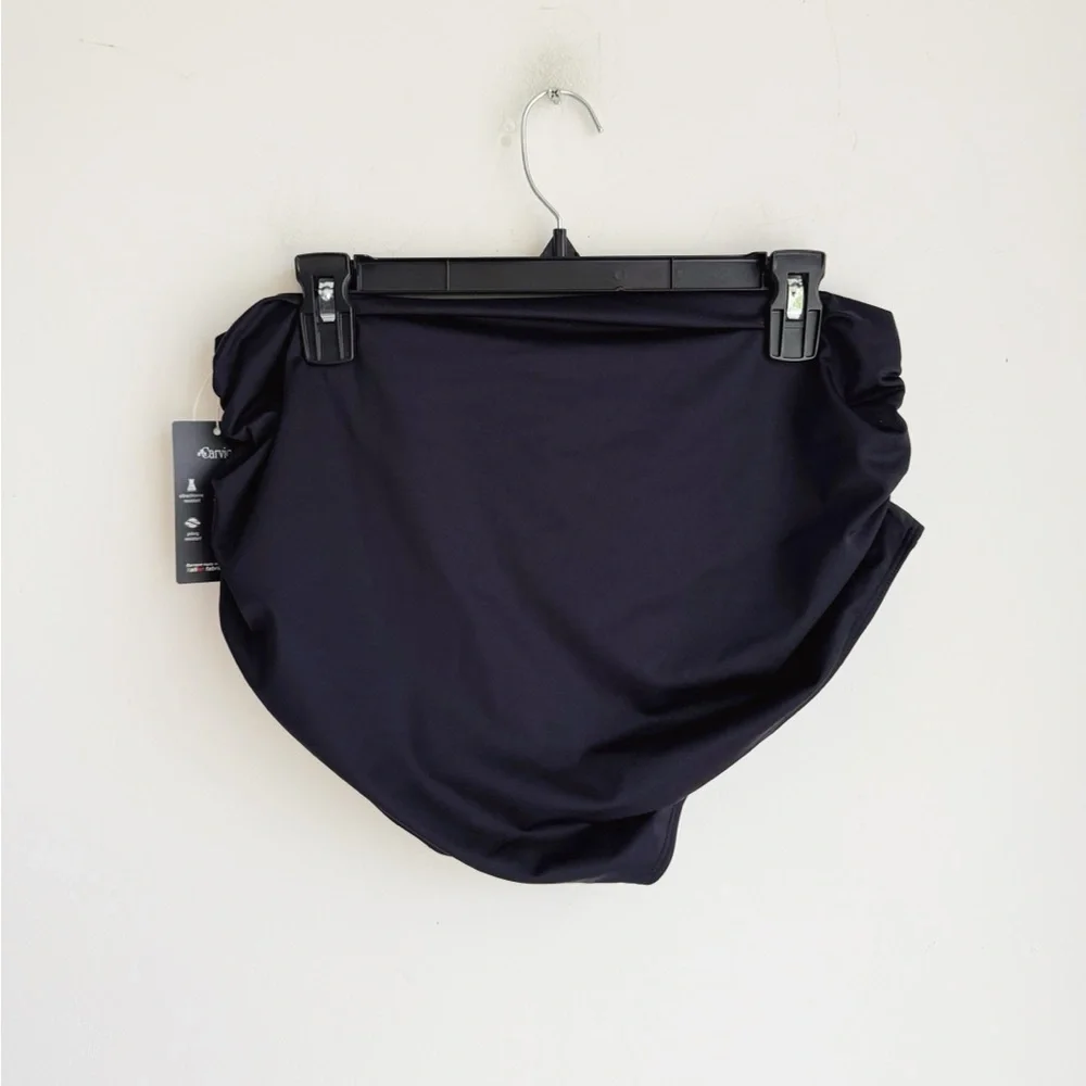 NWT WILD ISLES Stella Ruched High Waisted Bottoms Size 14/16